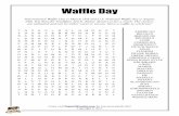 Waffle Day - Pages of Puzzles Waffle Day International Waffle Day is March 25th and U.S. National Waffle