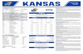 KANSAS · Overall 12-3 // L1 in Lawrence 7-1// W7 in Fort Worth 5-2 // L1 Neutral N/A Last Match L, 0-3 // 11/17/2018 Longest KU Win Streak W7 // 2015-18 VS. KUvball Kansas Jayhawks