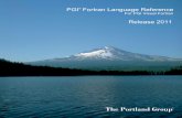 PGI Fortran Language Reference · 2016-06-27 · While every precaution has been taken in the preparation of this document, The Portland Group® (PGI®), a wholly-owned subsidiary