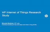 HP Internet of Things Research Studyconference2015.chistera.eu/sites/conference2015... · Internet of Things Research Study 2014 report by Craig Smith et al, HP Fortify on Demand
