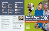 Christopher Holley Edith Saituru Annual Report2016€¦ · • The volunteer ‘Digital Eagles’ from Barclays Bank for IT training. • The family of Ellen Haggar for donating a