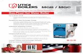 Gas-Fired Hot Water Boiler - Utica Boilers · PN 240009709 Rev. 1-28-20 Up to 83.9% AFUE Energy saving features include the electronic ignition system and motorized vent damper to
