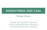 Universitat Polit ecnica de Catalunya Facultat de Matem ...dccg.upc.edu/people/vera/wp-content/uploads/2012/10/DAG-Robustn… · Discrete and Algorithmic Geometry, Facultat de Matem