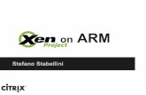 on ARM - FOSDEM · Android on Xen on ARM Android is based on the Linux kernel KitKat is based on Linux 3.8: just recompile the kernel to get Xen on ARM support! Additional work needed