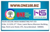 HILIFE SECURE INDIA MARKETING PVT LTD D.No. 1-2-253, 2nd ... · hilife secure india marketing pvt ltd v. द 2डनयाकसबस 8अच्छ 1 अवधािणा: डाउनलाइनक