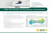 i.MX RT Series of Crossover ProcessorsThe i.MX RT series of crossover processors combine high performance and real time functionality with integration, security and MCU-level usability