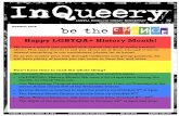 Happy LGBTQA+ History Month! - Student Involvement · October 2016 Happy LGBTQA+ History Month! We have a month jam-packed with events that we’re really excited about. This issue