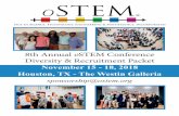 8th Annual STEM Conference Diversity & Recruitment Packet · 2018-04-01 · r Out in Science, Technology, Engineering & Mathematics, Incorporated 8th Annual oSTEM Conference Diversity