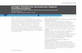 Insight Platforms Accelerate Digital Transformation · Insight Platforms Accelerate Digital Transformation April 27, 2016 Updated May 2, 2016 2016 Forrester Research, Inc. Unauthorized