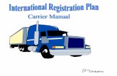 1 WHAT IS IRP? 3 - Ministry of Transportation · Carriers must apportion their vehicle(s) or purchase trip permits if the vehicle(s) travel(s) into twoor more IRP jurisdictions and