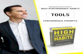 BRENDON BURCHARD’S HIGH PERFORMANCE HABITS · Whether you want to get more done, lead others better, develop skill faster, or dramatically increase your sense of joy and confidence,