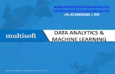 DATA ANALYTICS & MACHINE LEARNING · - Predict the characteristics of high LTV customers and helps in customer segmentation. ... - Python - SAS 2. Data Warehousing - Hadoop - SQL