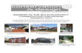 WINNERS OF THE MALDON DISTRICT€¦ · WINNERS OF THE MALDON DISTRICT CONSERVATION AND DESIGN AWARDS 2014 The decisions have now been made for the Maldon District Conservation and