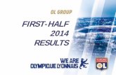 FIRST-HALF 2014 RESULTS - Actusnews Wire...HIGHLIGHTS 36 UEFA MEDIA RIGHTS: TICKETING VIRTUALLY UNCHANGED: €52.5M IN H1 2014/15 (€65.6M IN H1 2013/14, DOWN €13.1M OR 20%) LPF/FFF