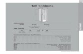 Tall Cabinets - Shenandoah...4” inset toe kick assembly shipped inside 93” and 96” high cabinets - seam will be visible between toe kick box and side of cabinet Specialty Door