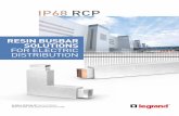 IP68 RCP - Legrand busbar IP68 RCP RCP IP68 RESIN BUSBAR New resin busbar RCP with range from 630 A