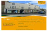 To let · 2019-05-22 · To let Viewing by prior appointment with Damian Cook MRICS (01392) 202203 damian@sccexeter.co.uk Victoria Place, Axminster, Devon, EX13 5NQ Prominent shop