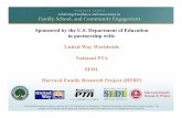 Sponsored by the U.S. Department of Education in ... · • An understanding of different parenting styles across cultures will help teachers work with children and families in a