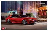 MY20 Camry eBrochure · 2019-11-13 · Page 3 See numbered footnotes in Disclosures section. Surpass all expectations. The 2020 Toyota Camry proves that sensibility, exhilarating