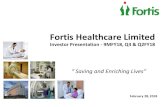 Fortis Healthcare Limitedcdn.fortishealthcare.com/Investor_Presentation-9MFY18_Q3... · 2018-03-06 · Fortis Healthcare Limited ... Hospital Business (Q3 FY18 vs Q3 FY17) ... Health