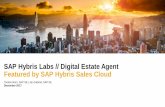 SAP Hybris Labs // Digital Estate Agent Featured by SAP ...€¦ · Torsten Born, SAP SE | Jan Gabriel, SAP SE December 2017 SAP Hybris Labs // Digital Estate Agent Featured by SAP