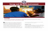 Energy and the Built Environment - Bloomington, Indiana€¦ · Energy and the Built Environment Building energy use is a major contributor to GHG emissions, and building design plays