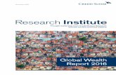 CSRI Global Wealth Report 2016 - Credit Suissethan 1% of total wealth, the wealthiest top 10% own 89% of all global assets. Since the beginning of the century, emerging ... 2001 2004