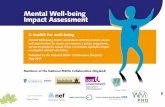 Mental Well-being Impact Assessment - Q Community · that this toolkit on mental well-being impact assessment can help achieve. Understanding what puts our individual and collective