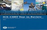 ICS-CERT Year in Review; Industrial Control SYstems Cyber ... · Cybersecurity (101), Intermediate Cybersecurity for Industrial Control Systems lecture (201), and Intermediate Cybersecurity