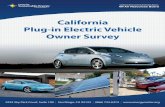 California Plug-in Electric Vehicle Owner Survey...California has firmly established itself as a national and worldwide leader in advanced technology, zero-emission automotive transportation.