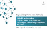 Key Learning Points from the Study: Digital Transformation · PDF file • digital engineering • automotive • machine-building • logistics • value proposition ... V1.0 (2012)