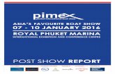 POST SHOW REPORT - Royal Phuket Marina€¦ · post show report 01 host-venues supporting authorities presented by co-sponsor organised by. 07 ... exhibitor profile boat m’facturer