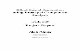 Blind Signal Separation using Principal Component Analysis ...homepages.cae.wisc.edu/~ece539/project/f01/ahuja.pdf · Blind Signal Separation using Principal Component Analysis 6