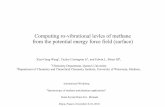 Computing ro-vibrational levles of methane from the potential …130.15.99.138/Wang.pdf · 2012-08-08 · Computing ro-vibrational levles of methane from the potential energy force