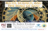 Dr. Andrew Friedman - MIT€¦ · Sean Caroll, “The Big Picture: On the Origins of Life, Meaning, and the Universe Itself”, Dutton (2016), 480 pp Eugene Wigner, “The Unreasonable