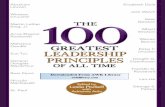 The 100 Greatest Leadership Principles of All Times...Taking Sun Tzu’s categories as a point of departure, this book is divided into five sections, each one containing twenty quotations