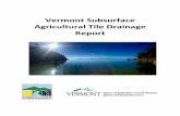 Vermont Subsurface Agricultural Tile Drainage Reportlegislature.vt.gov/assets/Legislative-Reports/2017... · 1/31/2017  · and phosphorus losses from agricultural land through subsurface
