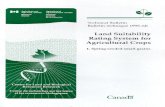 Land Suitability Rating Systemsis.agr.gc.ca/cansis/publications/manuals/1995-lsrs/lsrs.pdf · 2012-01-20 · Land Suitability Rating System for Agricultural Crops 1. Spring-seeded