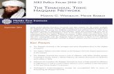The Tenacious, Toxic Haqqani Network · 2019-03-28 · The Tenacious, Toxic Haqqani Network Marvin G. Weinbaum, Meher Babbar MEI Policy Focus 2016-23 Middle East Institute Policy