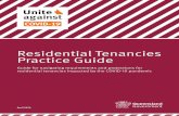 Residential Tenancies Practice Guide...leases, and supports certainty in the process of negotiating a successful outcome for all parties. It also sets out the steps for the conciliation