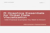 R Graphics Essentials for Great Data Visualization · 1 R Basics for Data Visualization 1 ... R, including R base graphs, lattice and ggplot2 plotting systems. ... • Key methods