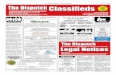 Page 34 The Dispatch/Maryland Coast Dispatch May 15, 2020 ... · 5/15/2020  · RUARY 10, 2017, without a will. Further information can be obtained by reviewing the estate file in