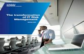 The transformation of IT Risk Management · 2018-05-18 · 1 The transformation of IT Risk Management The role of IT in an organization has transformed over recent years and is no