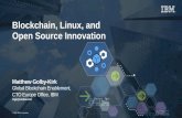 Blockchain, Linux, and Open Source Innovation · business model 3. Show Blockchain Application demo 1. Understand Blockchain concepts & elements 2. Hands on with Blockchain on Bluemix