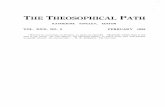 THE THEOSOPHICAL PATH · 2013-10-15 · THE THEOSOPHICAL PATH THE FIRST HALF-CENTURY OF THEOSOPHY C. ]. RYAN ij' -" HEN H. P. Blavatsky called William Q. Judge and a few / ; others