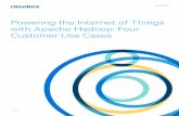 Powering the Internet of Things with Apache ... - Cloudera · POWERING THE INTERNET OF THINGS WITH APACHE HADOOP: FOUR CUSTOMER USE CASES 3 WHITE PAPER Introduction With over 30 billion