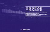 ADGEAR TRADER - PRWeb · 2014-04-02 · ADVANCED GLOBAL ARCHITECTURE. ADGEAR TRADER ... (distribution) objectives. ALGORITHMIC LEARNING Hybrid online and offline learning is available