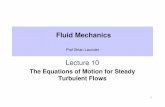 Lecture 10 - University of Manchestercfd.mace.manchester.ac.uk/twiki/pub/Main/TimCraftNotes_All_Acces… · • Turbulent flows unaffected by walls (jets, wakes) show little if any