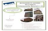 RESOURCE GUIDE: Brooklyn - cibsbedstuy.org · RESOURCE GUIDE: Brooklyn ... Social Activities: Family and senior trips; Thanksgiving community meal For more information, contact us