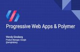 Progressive Web Apps & Polymer - Jfokus... Nylon Teflon Styrofoam